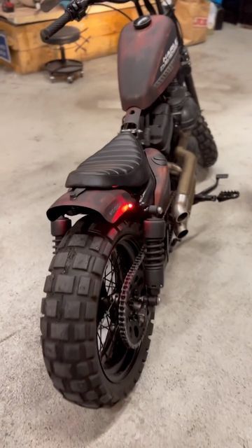 Sportster Scrambler, Harley Sportster 1200, Vw Mk4, Cool Dirt Bikes, Custom Sportster, Sportster 1200, Winter Riding, Scrambler Motorcycle, Harley Sportster