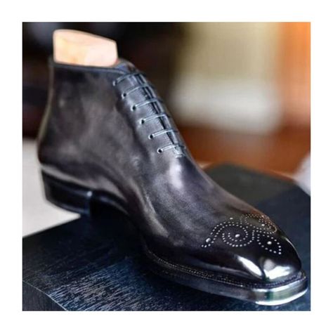 Custom-made Boots Goodyear Welted Boot Handmade Boots - Etsy Canada Wholecut Oxford, Mens Short Boots, Vintage Formal Dress, Exotic Shoes, Gents Shoes, Handmade Boots, Vintage Formal Dresses, Gentleman Shoes, Awesome Shoes