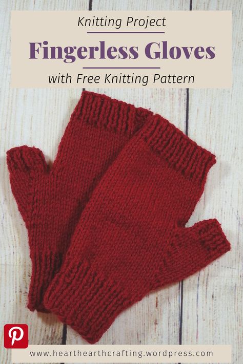 Fingerless Gloves Aran Knitting Project – With Free Pattern – Heart, Hearth and Crafting Fingerless Mittens Knitting Pattern, Fingerless Mitts Knit, Fingerless Mittens Knit, Knotting Patterns, Mittens Knitting Pattern, Fingerless Mittens Pattern, Knitting Gloves Pattern, Mittens Knitting, Fingerless Gloves Knitted Pattern