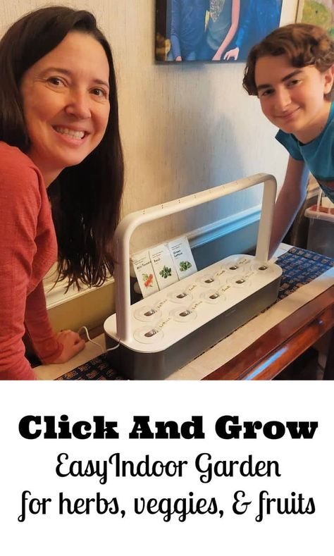 click and grow easy indoor gardens Micro Gardening, Click And Grow, Shelf Garden, Diy Indoor Garden, Micro Garden, Apartment Gardening, Gardening With Kids, Fantasy Authors, Smart Garden