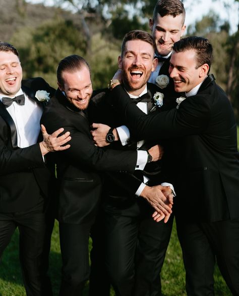 Brotherly love⁠ ⁠ Nothing warms the heart quite like the bond between your best mates on your wedding day.⁠ ⁠ #brotherlylove #groomsmen #wedding #groom #fun #laughterandahappilyeverafter Groom And Brother Pictures, Groom And Best Man Pictures, Groomsmen Preparation Photos, Funny Groomsman Photos, Groom Preparation Photos Groomsmen, Groomsmen Creative Shots, Funny Groomsmen Photos, Brother Pictures, Groomsmen Getting Ready