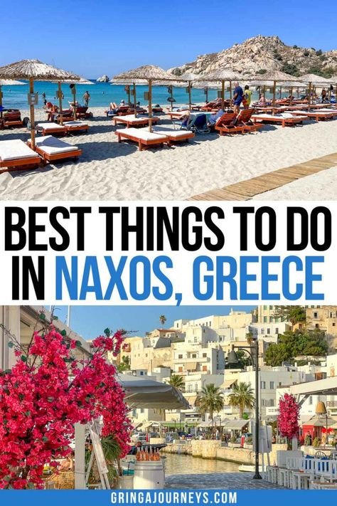 The 16 Best Things to Do in Naxos, Greece Temple Of Apollo, Naxos Greece, Naxos Island, Greece Itinerary, Europe 2024, Couples Travel, Watching The Sunset, Greece Travel Guide, Travel Greece