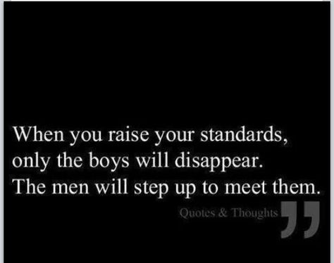 Don't give your time or effort to any man who does not behave like a man. If he's still acting like a little boy then he's not ready for you or any type of relationship. Loner Quotes, Men Vs Boys, Raise Your Standards, Wolf Quotes, Types Of Relationships, Love And Lust, Alone Time, Relationship Rules, Word Pictures