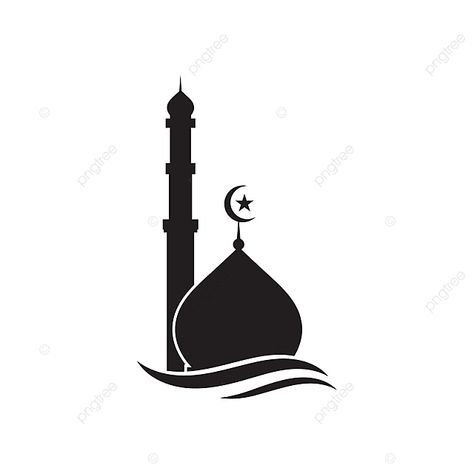 Islamic Logo Symbols, Islamic Logo Png, Ramadan Logo, Mosque Logo, Drawing Symbols, Background Mosque, Islamic Background Vector, Quran English, Islamic Logo