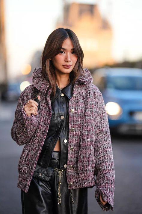 Winter Outfit Ideas: What to Wear in 30-Degree Weather 30 Degree Weather Outfit Winter, 30 Degree Weather Outfit, Oversized Coats, Eclectic Clothing, Winter Outfit Ideas, Warm Leggings, Wool Trench Coat, Sweater Dresses, Oversized Coat