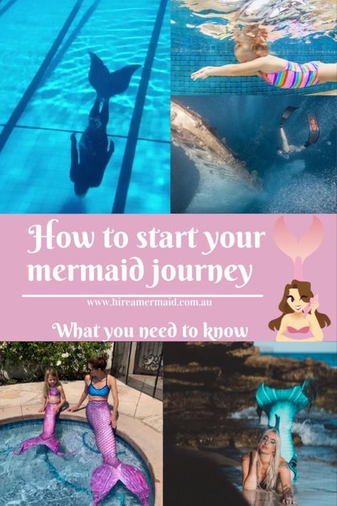 How To Become A Mermaid, How To Be A Mermaid, Mermaid Facts, Professional Mermaid, Mermaid Stuff, Real Mermaids, Weird Things, Common Questions, Mermaid Party