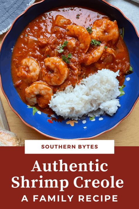 Shrimp Sauce Piquant Louisiana, Shrimp Creole Recipe Paula Deen, Shrimp Creole Recipe Easy, Shrimp Creole Recipe, New Orleans Shrimp, Seafood Cravings, Creole Shrimp Recipes, Seafood Soups, Southern Louisiana