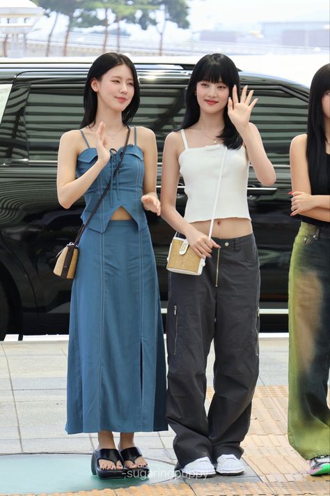 ��📸-sugaringpuppy #fashion #gidle #kpop #soyeon #minnie #miyeon #yuqi #shuhua Miyeon Airport, Minnie Miyeon Yuqi, Gidle Outfit, Gidle Ot5, Soyeon Minnie, Minnie Miyeon, Idol Fashion, Thai Fashion, Pop Outfits