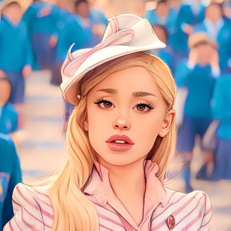 Glinda Drawing Wicked, Wicked Fan Art, Wicked Fanart, Ariana Grande Art, Glinda Wicked, Wicked Glinda, Movie Musicals, Ariana Grande Anime, Donut Art