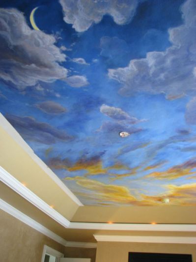 25+ best ideas about Ceiling murals Bedroom Ceiling Mural, Swedish Forest, Ceiling Mural, Sky Ceiling, Ceiling Painting, Ceiling Murals, Wallpaper Ceiling, Ceiling Art, Bedroom Murals