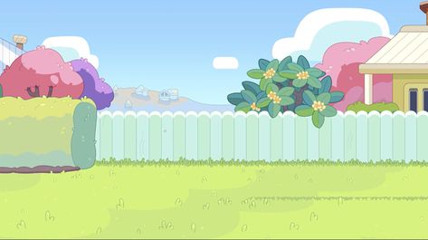 Bluey House Background, Bluey Cartoon Background Art, Blue House Cartoon, Bluey Backyard Background, Bluey Wallpaper Horizontal, Bluey Background Art, Bluey Scene, Bluey Cartoon Background, Cartoon House Background