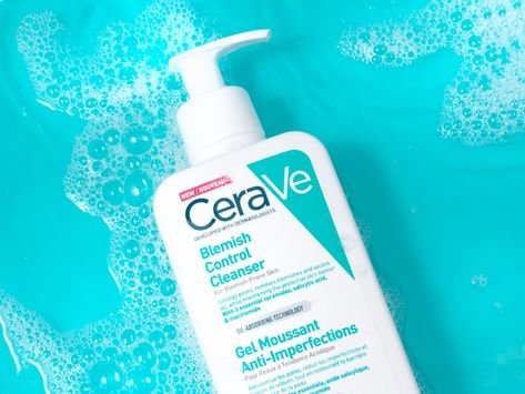 Cerave Blemish Control Cleanser, Blemish Control Cleanser, Cerave Blemish Control, Cerave Cleanser, Cerave Skincare, Affordable Skincare, Skin Care Salon, Blemish Remover, Foaming Facial Cleanser