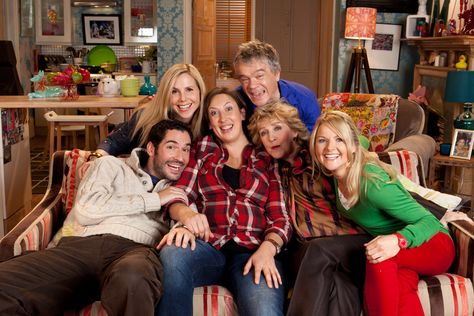 The cast of Miranda ❤️ Miranda Bbc, Miranda Tv Show, Miranda Show, Sarah Hadland, Miranda Hart, Tom Ellis Lucifer, British Humor, Just Chill, Is It Just Me