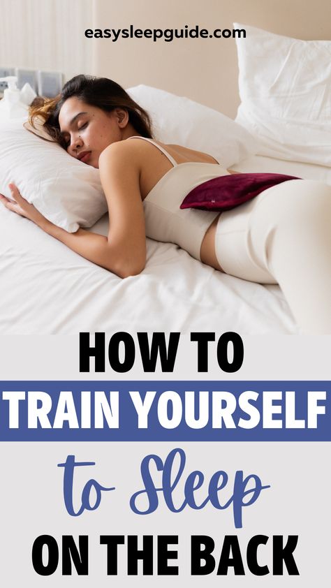 How to Sleep on Your Back | How to Train Yourself to Sleep on the Back | Benefits of Sleeping on Your Back | When to Avoid Sleeping on Your Back | Sleep Quality | how to get better sleep | how to get better sleep at night | better sleep | relaxing sleep | how to improve sleep quality | how to improve your sleep quality | Night Routine | Bedtime Routine | sleep tips | how to sleep better | quality sleep | sleep well | sleeping hacks | sleeping guide | sleep aesthetic | Healthy Sleep Sleep On Back Tips, How To Sleep On Your Back, Best Sleeping Positions, Sleeping On Back, Sleep On Your Back, Back Sleeping, Clear Up Acne, Sleeping Posture, Sleep Faster