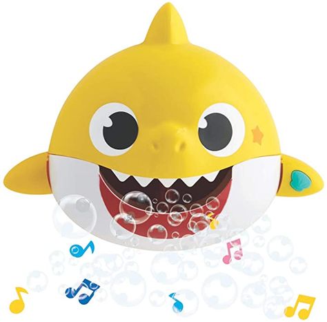 Video Baby Shark, Baby Shark Song, Baby Shark Doo Doo, Bubble Maker, Tub Time, Amazon Baby, Bubble Machine, Bath Time Fun, Baby Colors