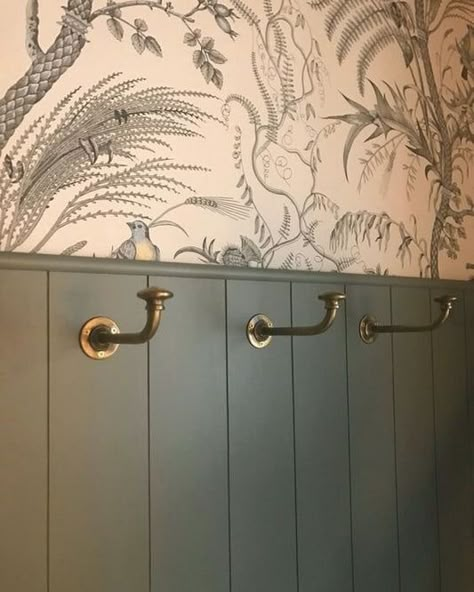 Vibeke Design, With Wallpaper, Flower Mound, Diy Sofa, Bathroom Renos, Skagen, Instagram Design, Ikea Hacks, Cheap Home Decor