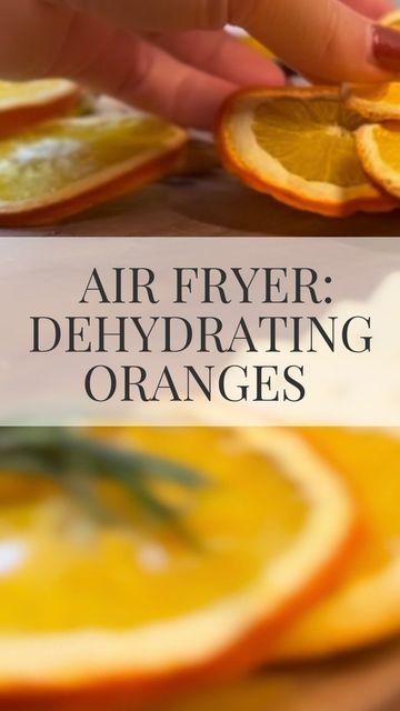 Dried Orange Slices Air Fryer, How To Dry Orange Slices In Air Fryer, Christmas Food Crafts, Diy Foods, Air Fry Recipes, Fry Recipes, Dried Lemon, Dehydrated Fruit, Dried Orange Slices