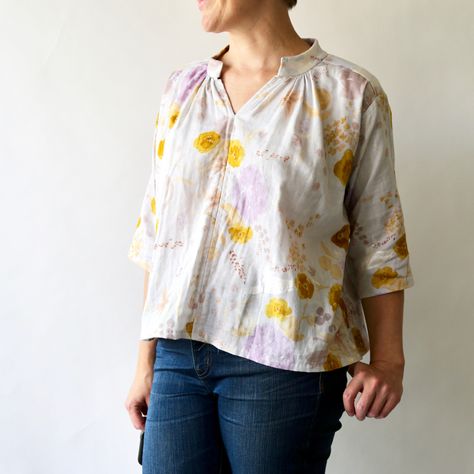 Nani Iro Matcha Top - made by rae Sew Liberated, The Matcha, Nani Iro, My Dear Friend, Sewing Class, Sewing Skills, Double Gauze, Cooler Weather, Learn To Sew