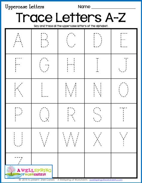 Uppercase Letters Printable, Capital Letters Worksheet, Tracing Letters Preschool, Alphabet Writing Worksheets, Alphabet Letter Worksheets, Tracing Worksheets Free, Letter Worksheets For Preschool, Abc Tracing, Printable Alphabet Worksheets