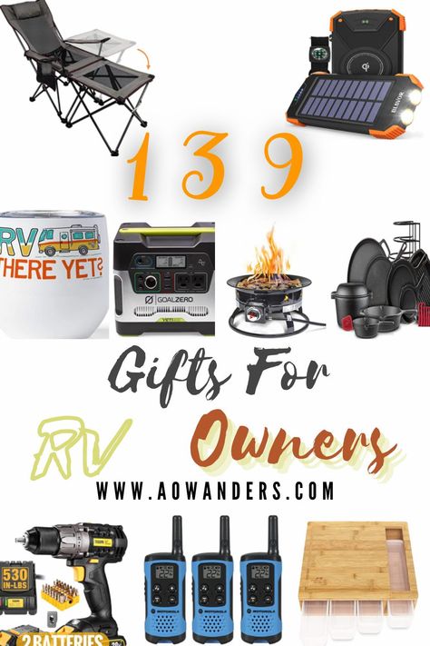 Gifts For Camper Owners, Rv Accessories Gadgets, Rv Gift Ideas, Camping Technology, Dehydrated Water, Gifts For Rv Owners, Rv Camping Accessories, Rv Essentials, Rv Glamping