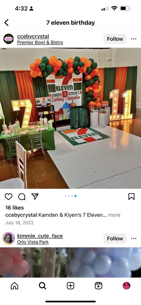 7 Eleven Theme Party, 711 Theme Birthday Party, 7/11 Themed Birthday Party, 7 Eleven Birthday Theme, 711 Birthday Party, 7/11 Birthday Party, 7 Eleven Birthday Party, 7/11 Birthday Theme, 7 11 Party