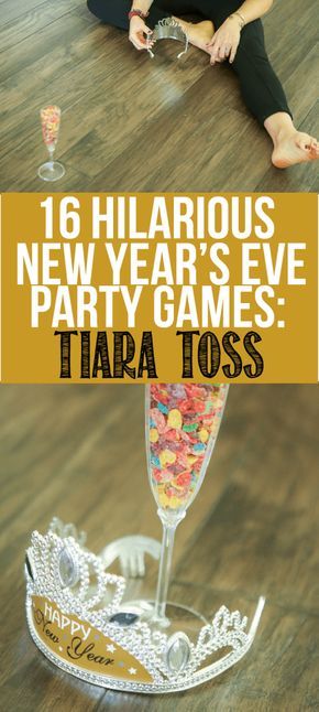 16 awesome New Years Eve party games that work for adults, for teens, for kids, or really anyone else who plays games! Children and entire families will love these fun minute to win it style ideas to play all night long! #14 looks hilarious! New Years Eve Party Games, Teenage Party Games, Winter Party Games, Christmas Party Games For Adults, Family New Years Eve, Party Games For Adults, Birthday Games For Adults, Kids New Years Eve, New Year's Eve Activities