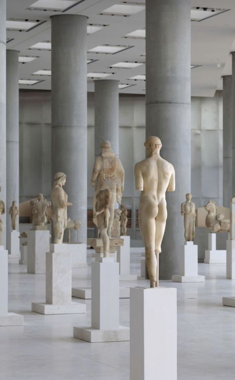 Athens Museum, Bernard Tschumi, Acropolis Museum, Camille Claudel, Art Premier, Greek Art, Acropolis, Museum Exhibition, Sculpture Installation