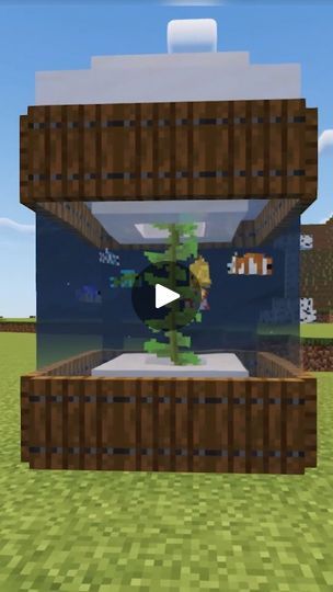 375K views · 17K reactions | Minecraft PERFECT Fish Tank 🐬⚒️   #minecraft #minecraftbuilds #minecraftbuilding #minecrafttutorial | Ashwaa Fish Tank Minecraft, Minecraft Fish Tank, Cafe Minecraft, Minecraft House Plans, Minecraft Tutorial, Minecraft House, Minecraft Building, Minecraft Ideas, Minecraft Houses