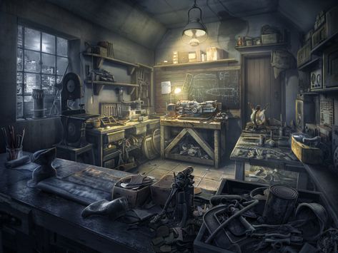 Sci Fi Shop Concept Art, Blind Justice, Steampunk Shop, Interior Concept Art, Fantasy Shop, Spaceship Interior, Fire Nation, Fantasy Places, Interior Concept