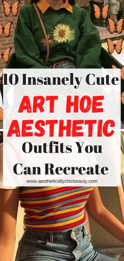 10 Insanely Easy Art Hoe Aesthetic Outfits You Can Recreate - ACB Artist Style Clothing, Artsy Outfit Aesthetic, Artsy Aesthetic Outfits, Artist Outfit Style, Art Student Outfit, Artist Aesthetic Outfit, Art Girl Aesthetic Outfit, Artsy Outfit Ideas, Artsy Style Outfits