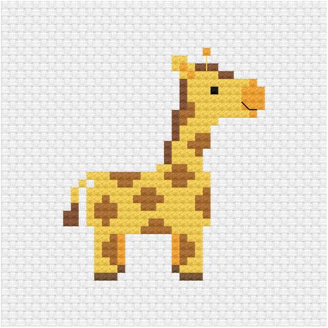 An other addition to the cute animal series I am building up for my patterns.  Giraffe cross stitch pdf pattern - Ringcat  #crossstitchpattern #giraffe Cross Stitch Patterns Easy Simple, Giraffe Cross Stitch, Alphabet Patterns, Free Cross Stitch Patterns, Diamond Dots, Drawer Organization, Cross Embroidery, Tiny Cross Stitch, Baby Cross Stitch Patterns