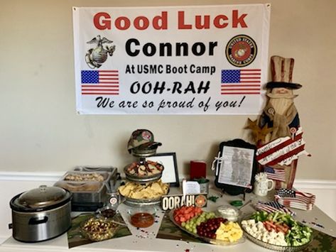 Boot Camp Send Off Party, Boot Camp Graduation Party, Marines Boot Camp, Boot Camp Graduation, Positivity Board, Army Reserve, Say A Prayer, My Grandson, Beautiful Prayers