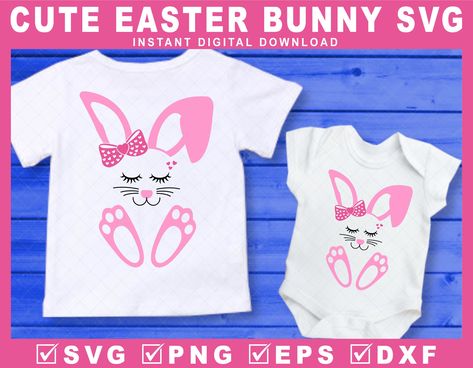 Girls First Easter SVG, Girls First Easter SVG, Easter Bunny SVG, Easter Svg Files For Cricut, Baby Girls Easter Shirt Svg, Easter Day Svg Easter Svg Files, Bunny Names, Easter Bunny Svg, Cricut Baby, My First Easter