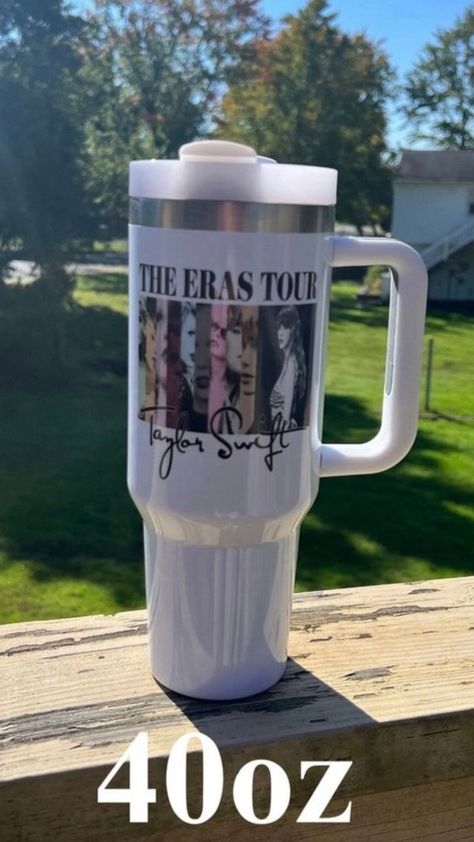 Eras tour Stanley Taylor Swift Fan Club, Handmade Clay Jewelry, Taylor Swift Cute, Cute Cups, Taylor Swift Fan, Taylor Swift Style, Eras Tour, Things To Buy, Cool Things To Buy