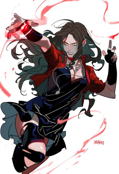 Wanda Maximoff Art, W.i.t.c.h Fanart, L Wallpaper, Marvel Drawings, Marvel Characters Art, Scarlet Witch Marvel, Scarlett Witch, Marvel Fan Art, Marvel Girls