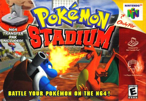 Pokemon Stadium, 151 Pokemon, N64 Games, Pokemon Red, Play Pokemon, Gym Leaders, Pokemon Toy, Video Games Nintendo, School Games