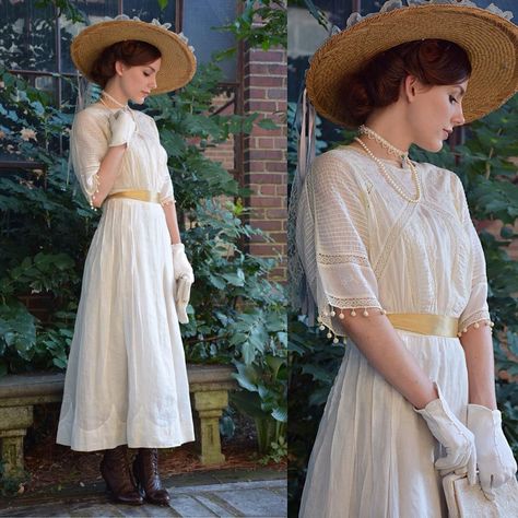 Modern Edwardian Fashion, Edwardian Outfits, 1912 Dress, 1912 Fashion, Edwardian Fashion Dresses, Victorian Outfits, Edwardian Era Fashion, 1910s Fashion, Edwardian Dress