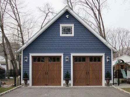 10+ ideas about Double Garage Door on Pinterest | Garage doors ... Brown Garage Door, Double Garage Door, Plan Garage, Garage Door Types, Garage Floor Paint, Garage Door Styles, Garage Addition, Wood Garage Doors, Garage Door Design