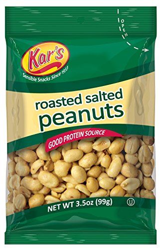 Kar's Nuts Salted Peanuts, 3.5-Ounce Bags (Pack of 42) * Once in a lifetime offer : baking desserts recipes Gluten Free Snack Mix, Peanut Snacks, Bulk Snacks, Peanut Snack, Clean Snacks, Nut Snacks, African Cooking, Good Sources Of Protein, Snack Packs