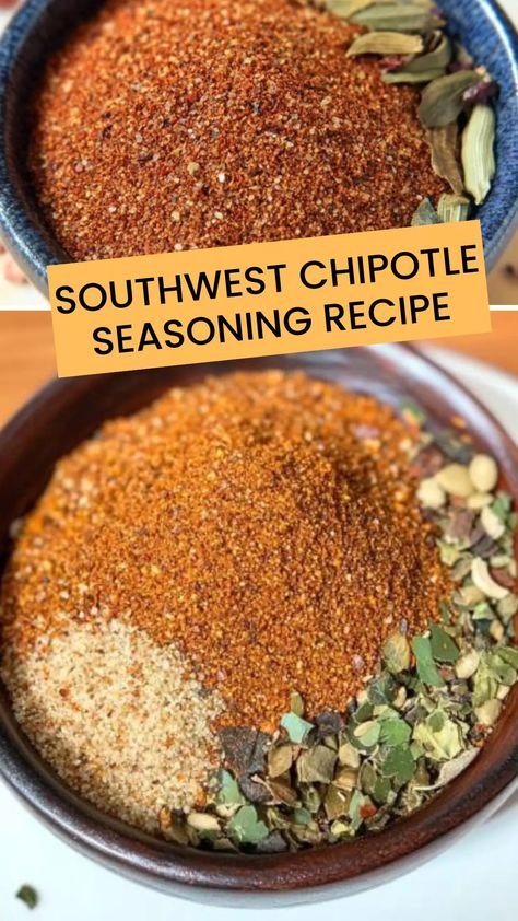 Best Southwest chipotle seasoning recipe Chipotle Seasoning Recipe, Chipotle Seasoning, Kitchen Guide, Seasoning Recipe, Fresh Spices, Dinner Side Dishes, Nitty Gritty, Sweet Potato Recipes, Noodle Recipes