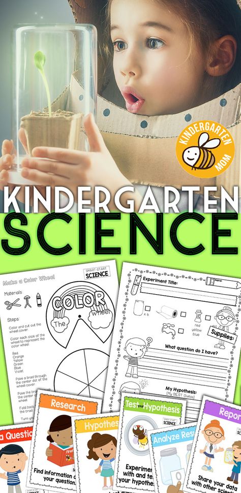 Kindergarten Science Projects, Kindergarten Science Curriculum, Kindergarten Science Lessons, Free Science Printables, Kindergarten Mom, Kindergarten Science Activities, Science Printables, Science For Toddlers, Weather Unit