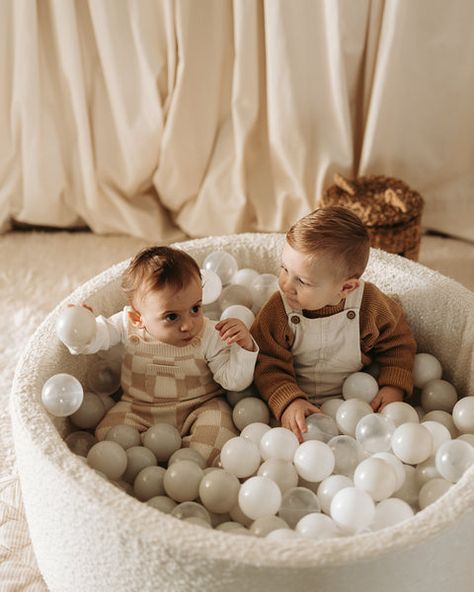 Ball Pit With Slide, Ball Pit Balls, Sensory Development, Interiors Online, Playroom Furniture, Ball Pit, Kids Interior, Heart For Kids, Stylish Kids