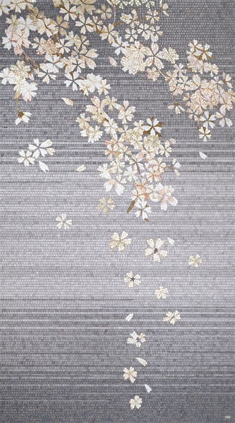 Orientale collection by Sicis #mosaic Sicis Mosaic, Mosaic Texture, Mosaic Murals, Floral Mosaic, Art Mosaic, Mosaic Flowers, Mosaic Wall Art, Art Japonais, Style Tile