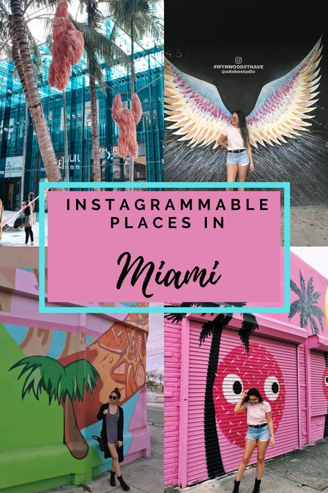 Fun Things To Do In Miami Florida, Miami Places To Visit, Miami Girls Trip Aesthetic, Miami Museums, Miami Pictures Ideas, Miami Instagram Pictures, Little Havana In Miami, Places To Go In Miami, Visiting Miami