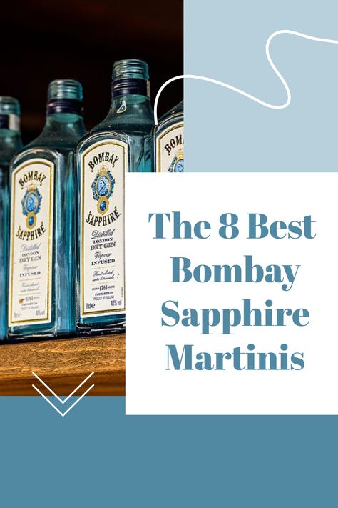 Bombay Sapphire is one of the most popular gins, with unmistakable taste and character. The next time you’re in the mood for a cocktail, try one of these 8 best-tasting Bombay Sapphire Martinis. Bombay Gin Cocktails, Bombay Sapphire Gin Cocktails, Vesper Martini, Christmas Martini, Drink Recipies, Bombay Sapphire Gin, Blue Martini, Bombay Sapphire, Distillation Process