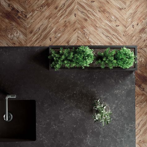 Matte Black Countertops, Black Quartz Countertops, Black Kitchen Countertops, Nyc Loft, Soapstone Countertops, Quartz Kitchen Countertops, Black Countertops, Quartz Surfacing, Quartz Kitchen