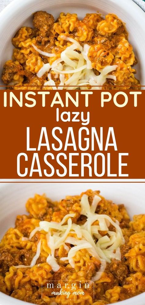 Instant Pot One Pot Meals Dinners, Insta Pot Easy Meals, Lasagna Instant Pot Recipes, Lazy Instant Pot Recipes, Simple Instant Pot Meals, Instant Pot Winter Meals, Instant Pot Recipes Lasagna, Instant Pot Lasagna Recipe Easy, Instapot Casseroles