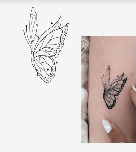 Floral Hip Tattoo, Arrow Tattoos For Women, Butterfly Tattoo Cover Up, Arm Tattoos Drawing, Butterfly Tattoo Stencil, Butterfly Tattoos On Arm, Butterfly Hand Tattoo, Inner Arm Tattoos, Butterfly Back Tattoo