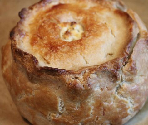 Hot Water Pastry Crust: Paul Hollywood’s Hand-raised Pies Hot Water Crust Pastry Recipe, Hot Water Crust, Hot Water Pastry, Paul Hollywood Recipes, Hot Water Crust Pastry, British Baking Show Recipes, British Bake Off Recipes, Bake Off Recipes, Hp Sauce