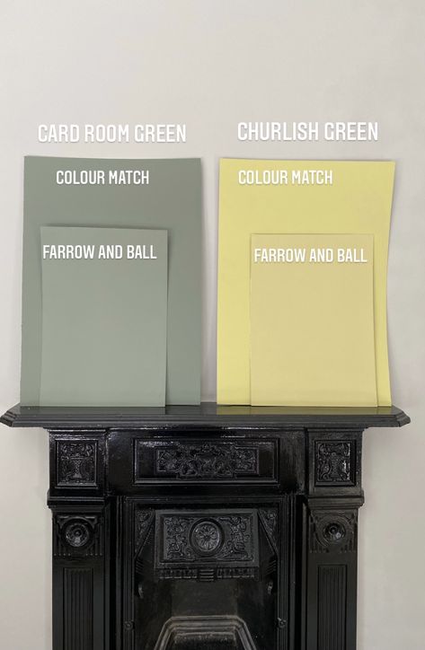 Card Room Green Farrow And Ball, Green Farrow And Ball, Card Room Green, Farrow And Ball Living Room, Card Room, Oval Room Blue, Green Living Room, Choosing Paint Colours, Choosing Paint